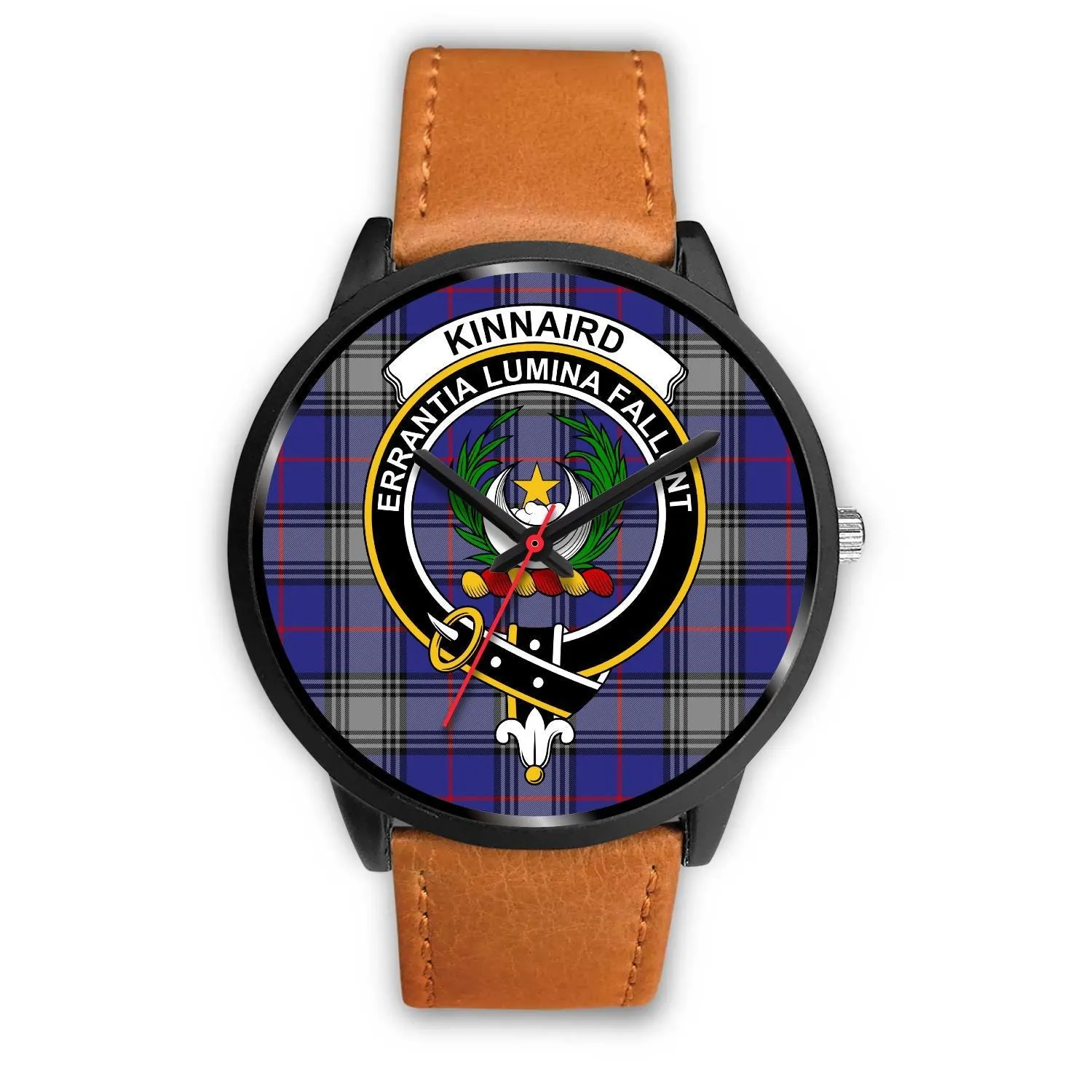 Kinnaird Clan Badge Tartan Black Watch