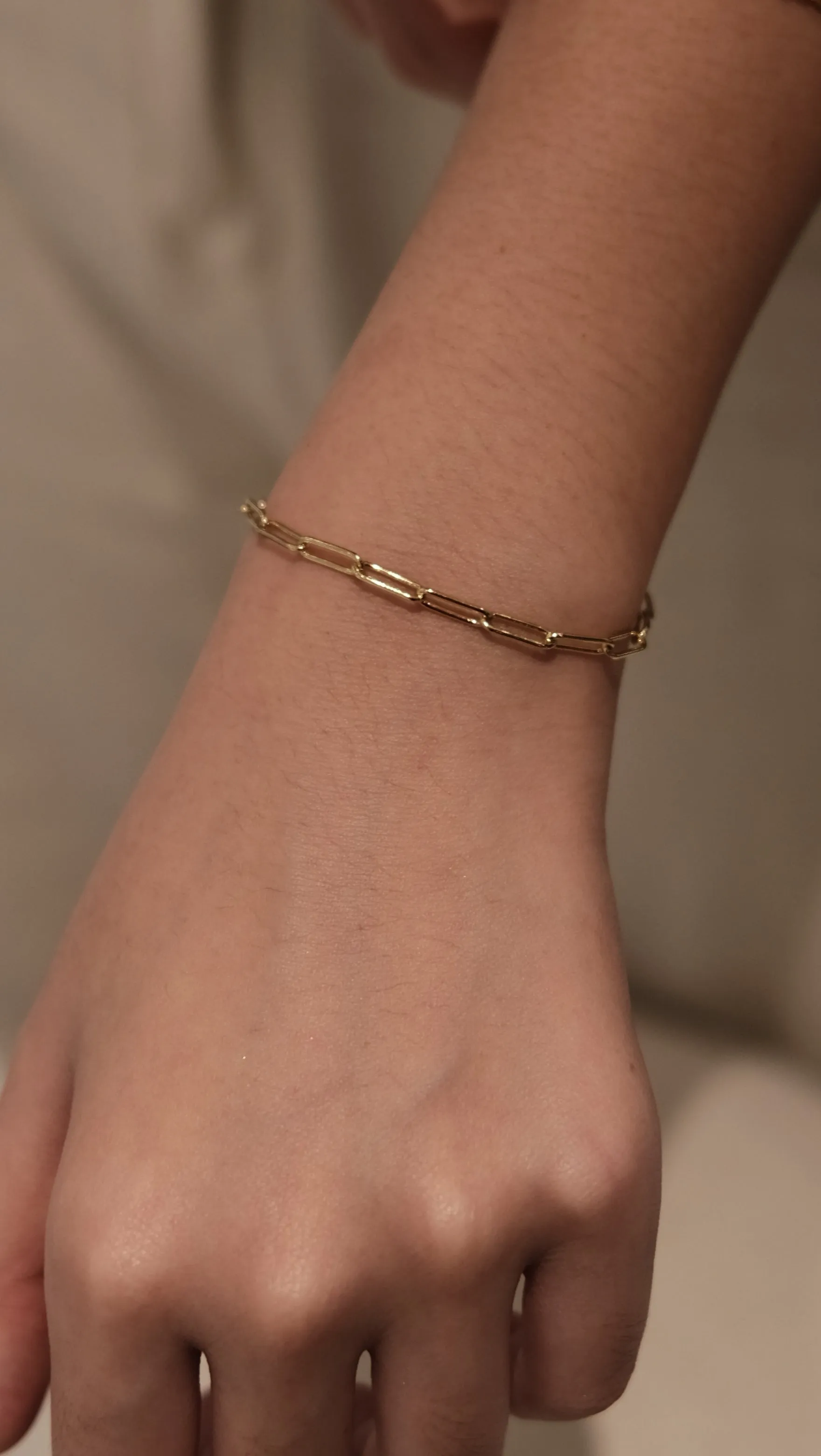 KINU LOOP CHAIN BRACELET