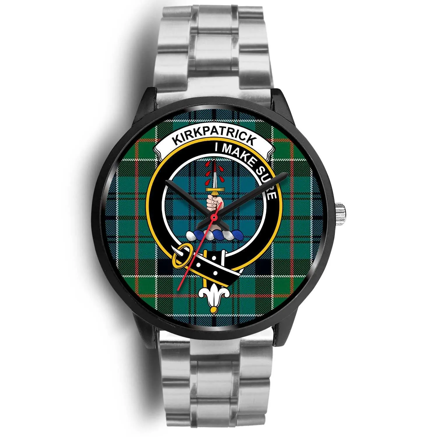 Kirkpatrick Clan Badge Tartan Black Watch