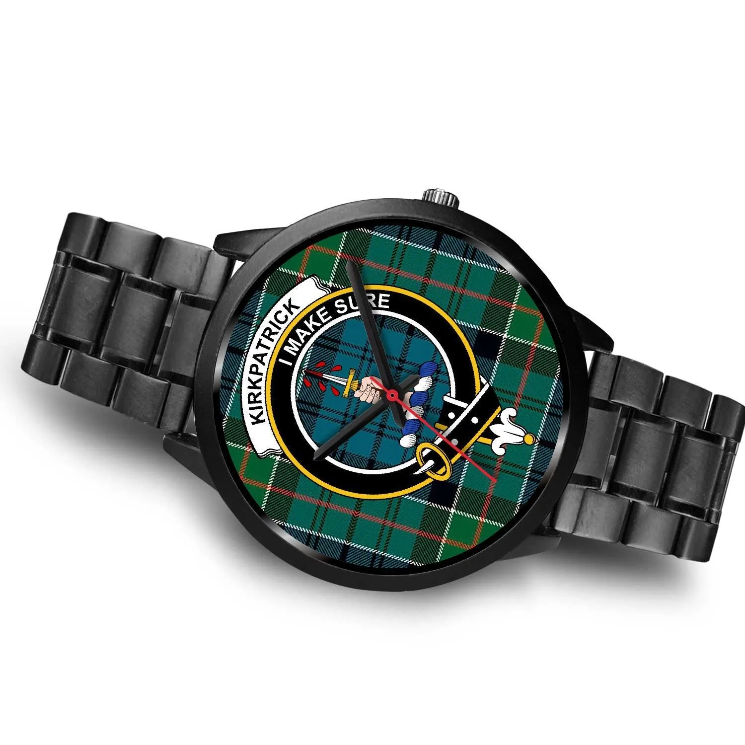 Kirkpatrick Clan Badge Tartan Black Watch