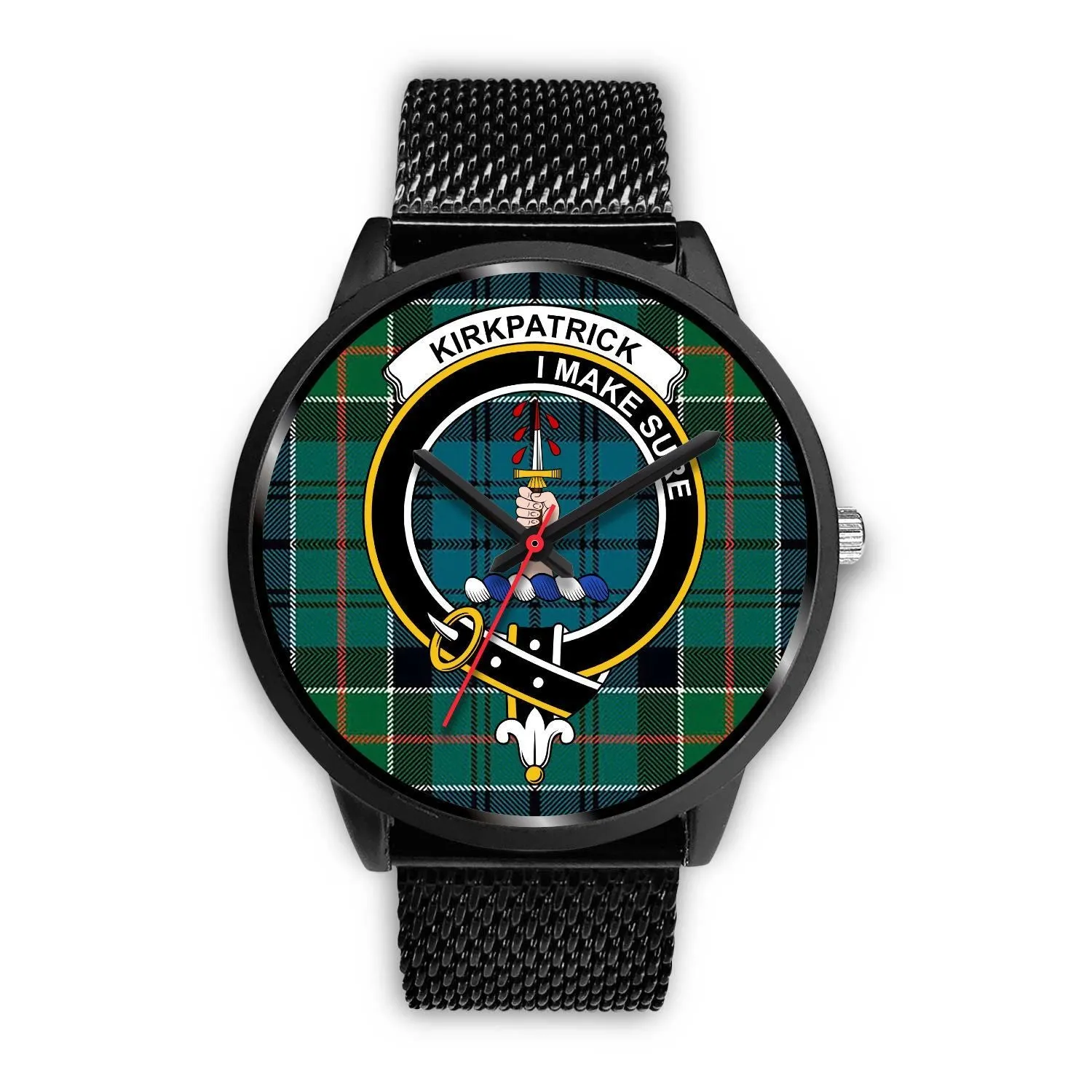 Kirkpatrick Clan Badge Tartan Black Watch