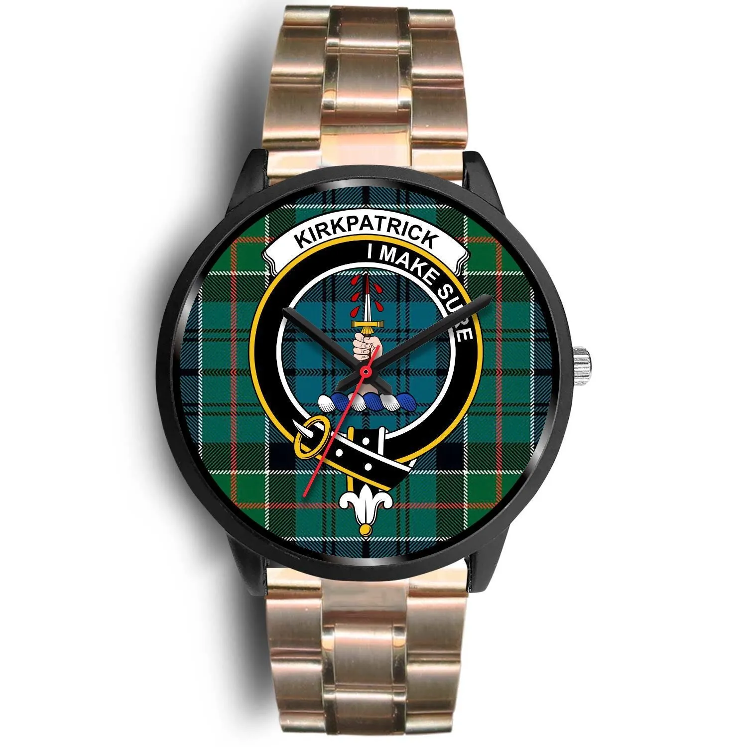 Kirkpatrick Clan Badge Tartan Black Watch