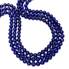 Lapis Lazuli 5.5mm Smooth Rounds