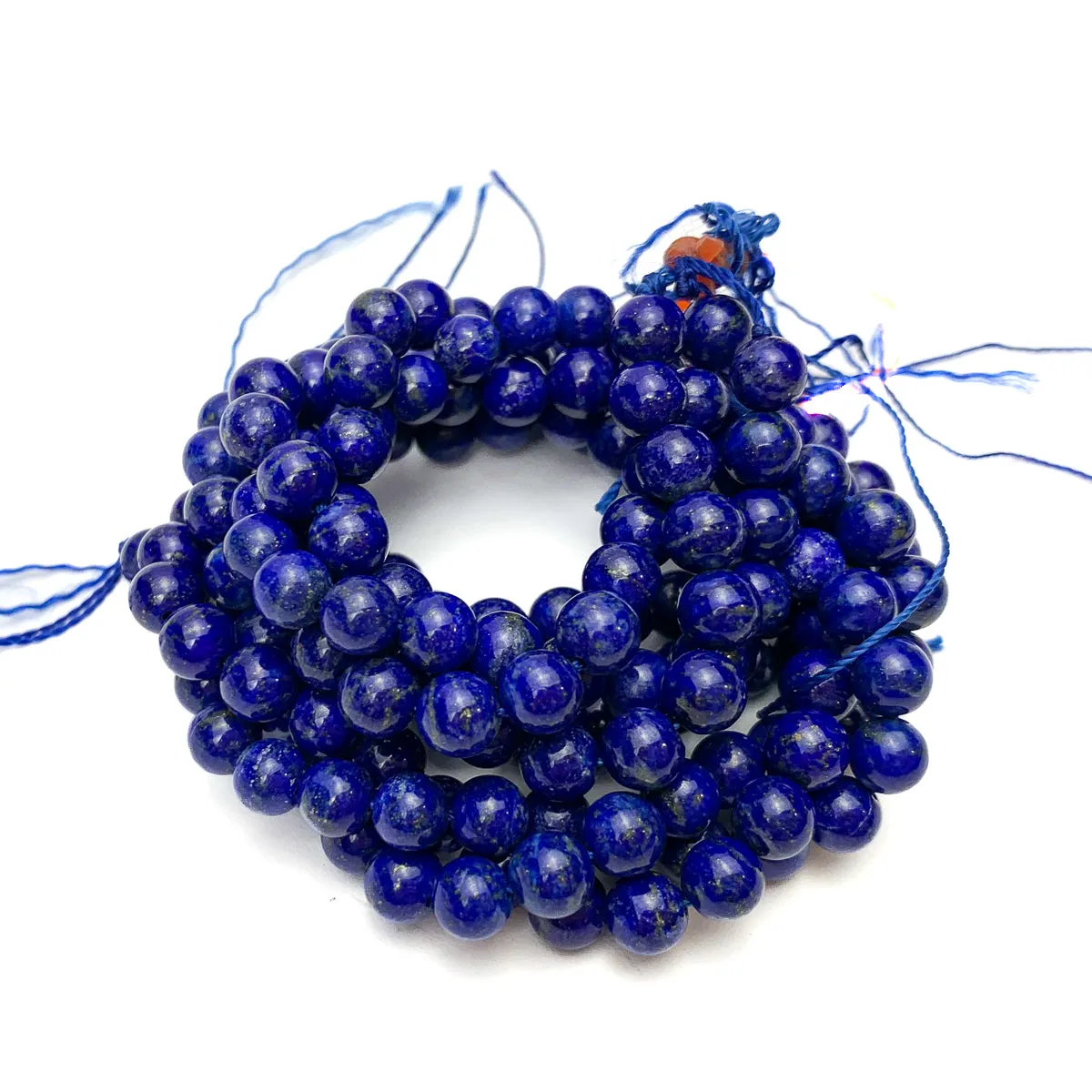 Lapis Lazuli 6.5mm Smooth Rounds