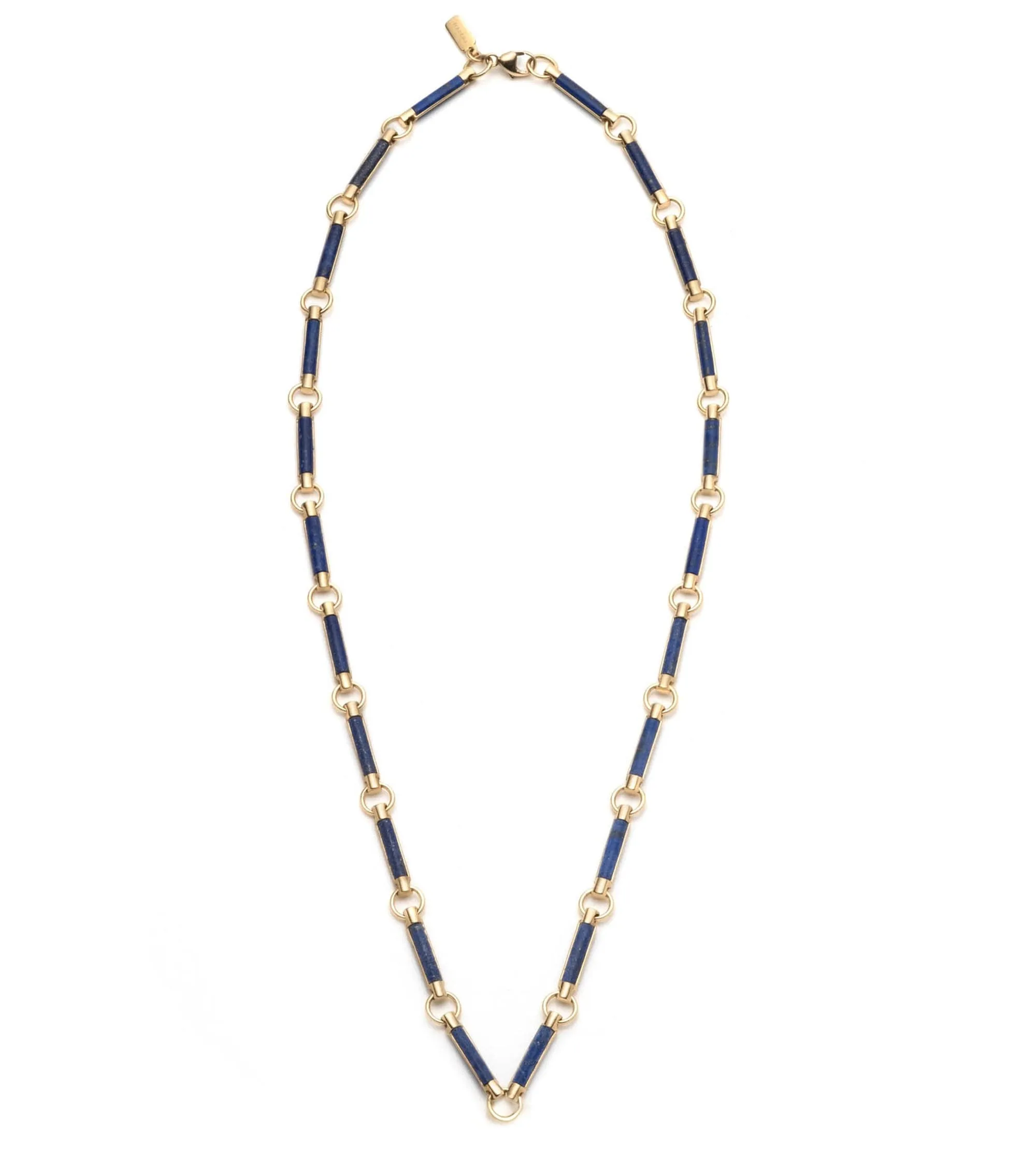 Lapis Lazuli Stone Chain Choker