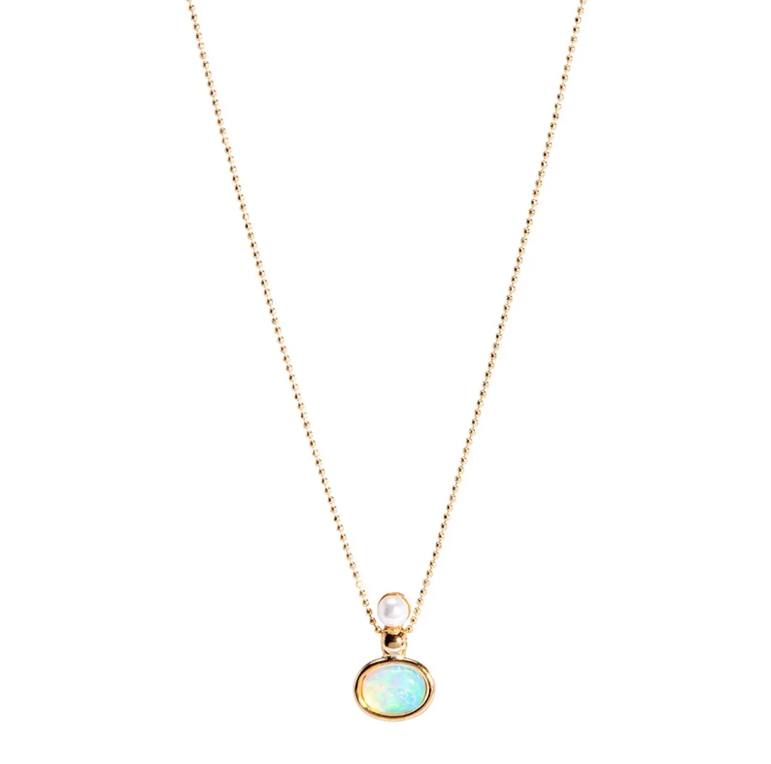 Lionette Kauai Necklace Opal 18''