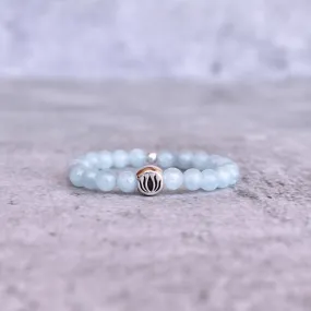 Lotus Bloom - Aquamarine Bracelets