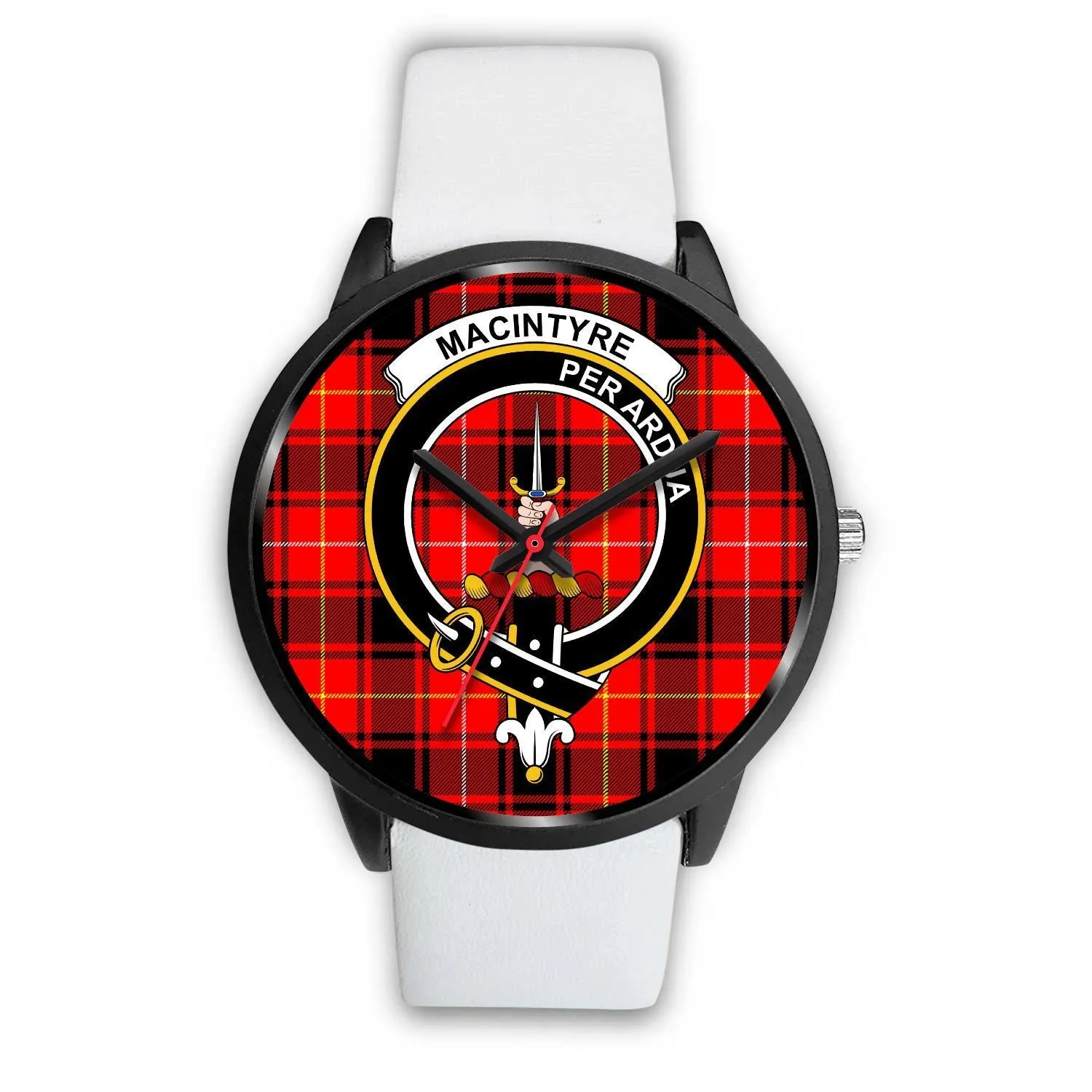 MacIntyre Modern Clan Badge Tartan Black Watch