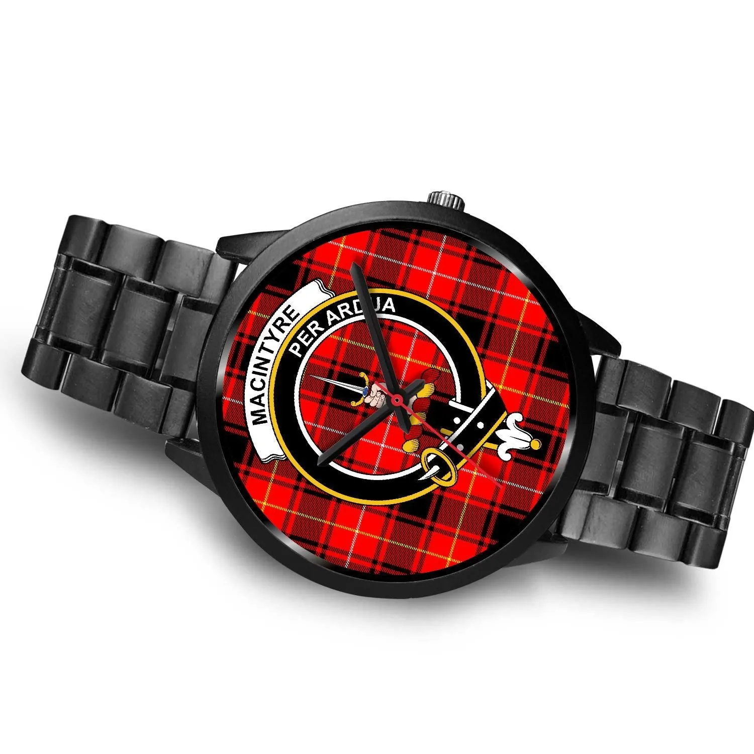 MacIntyre Modern Clan Badge Tartan Black Watch