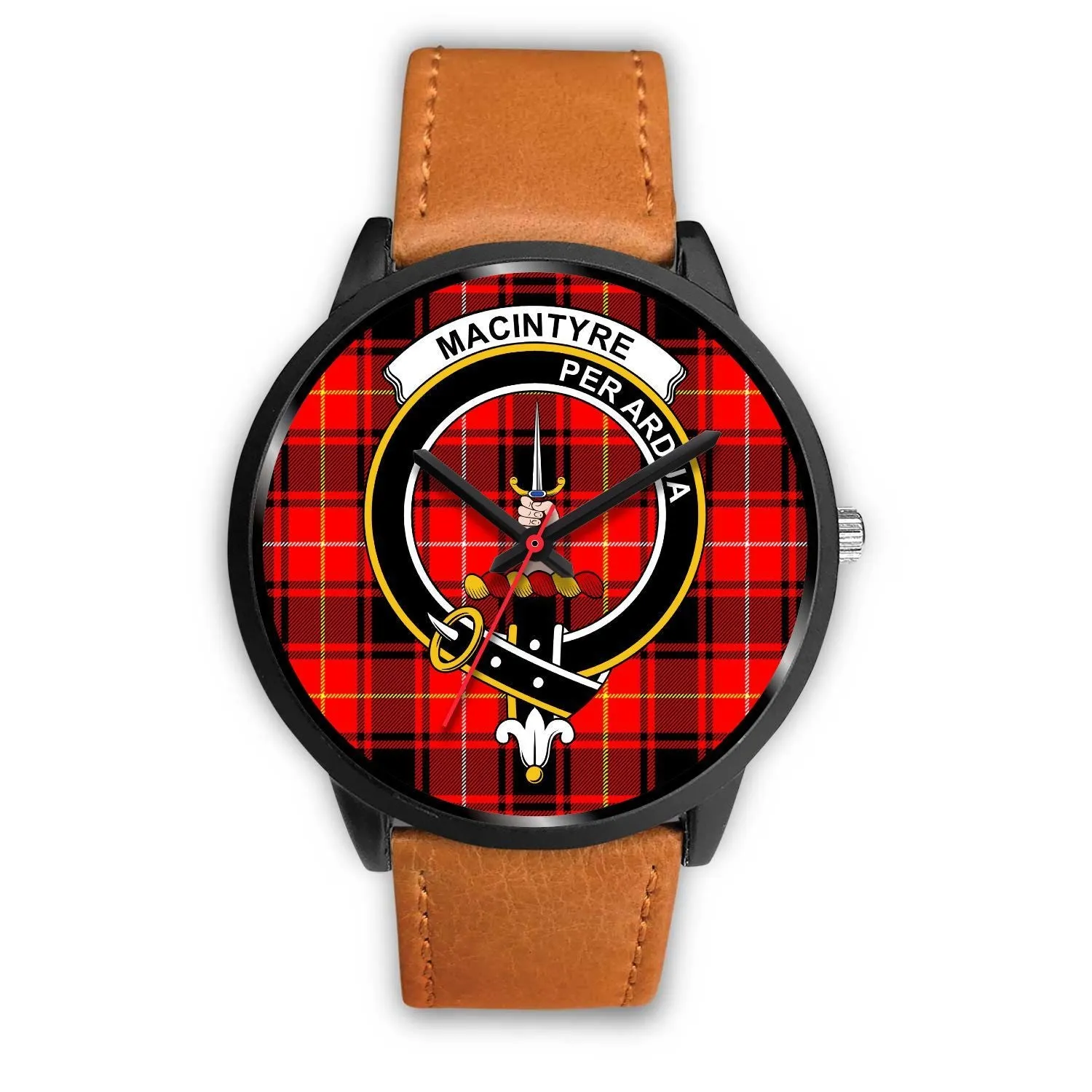 MacIntyre Modern Clan Badge Tartan Black Watch