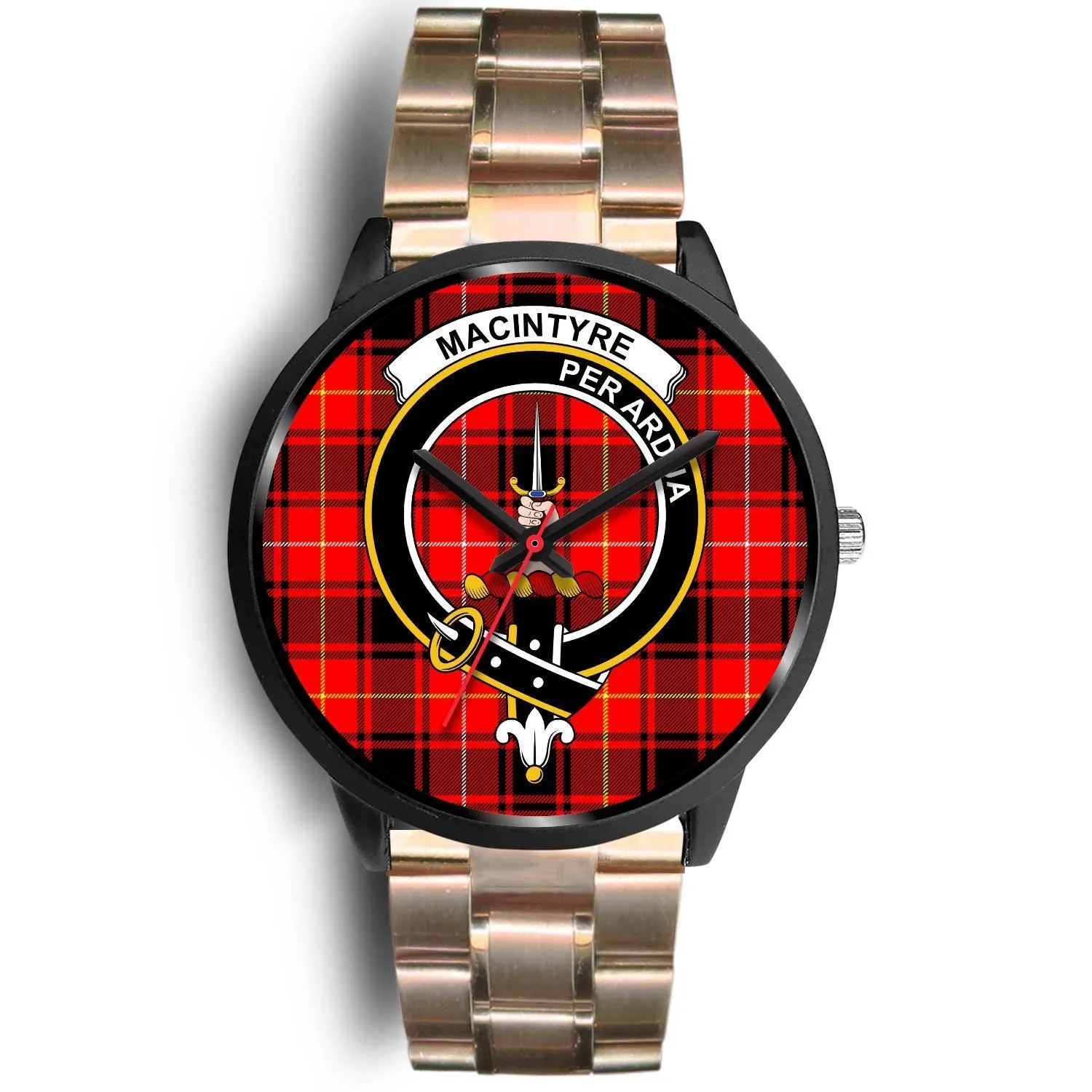 MacIntyre Modern Clan Badge Tartan Black Watch