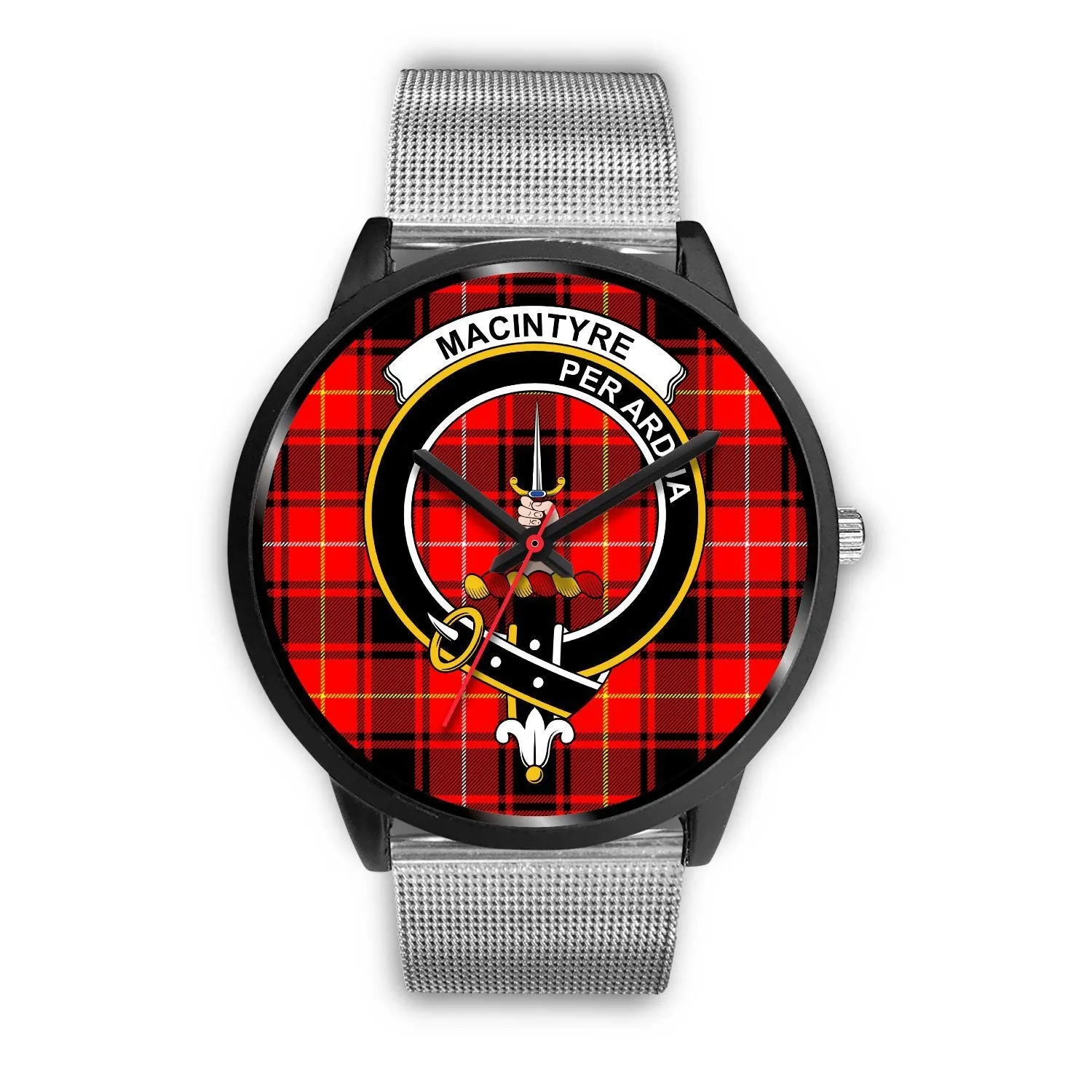 MacIntyre Modern Clan Badge Tartan Black Watch