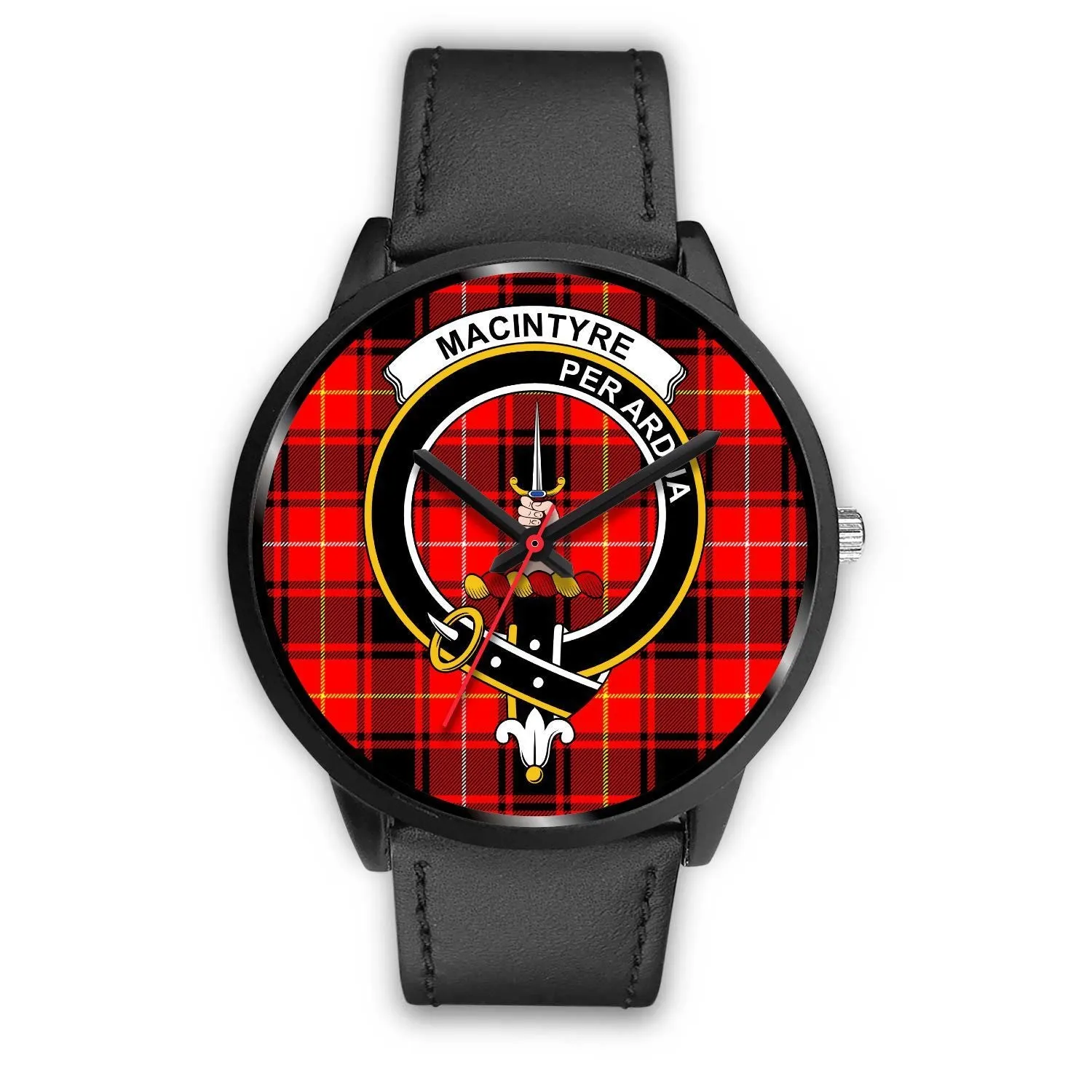 MacIntyre Modern Clan Badge Tartan Black Watch