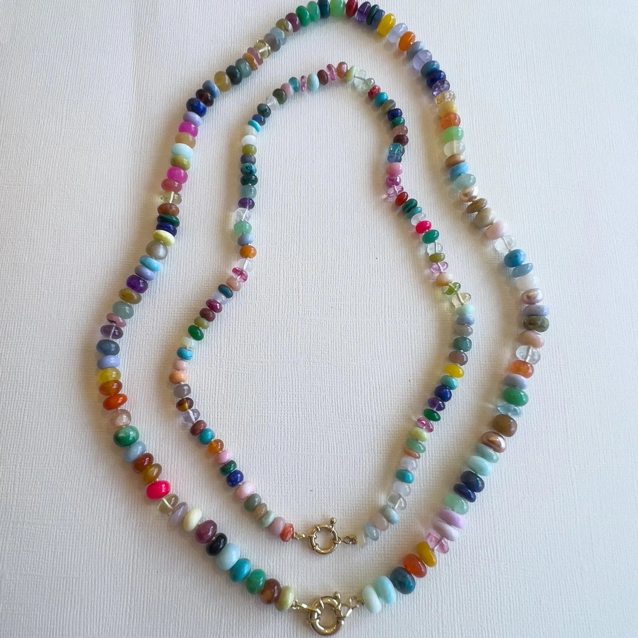 Magical Mixy Gemstone Necklace