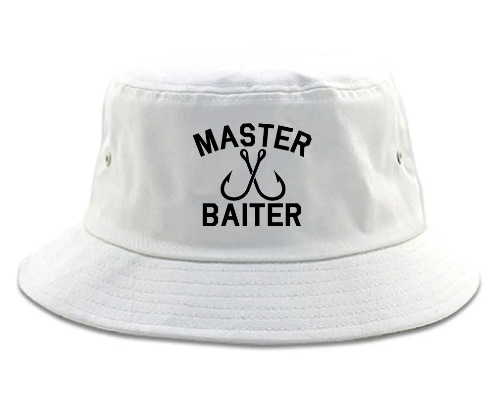 Master Baiter Fishing Hook Mens Bucket Hat