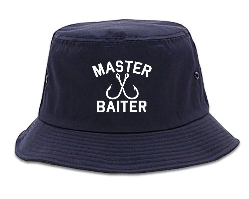 Master Baiter Fishing Hook Mens Bucket Hat