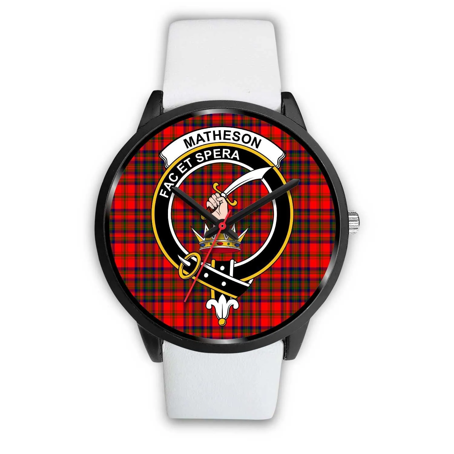 Matheson Modern Clan Badge Tartan Black Watch