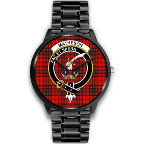 Matheson Modern Clan Badge Tartan Black Watch