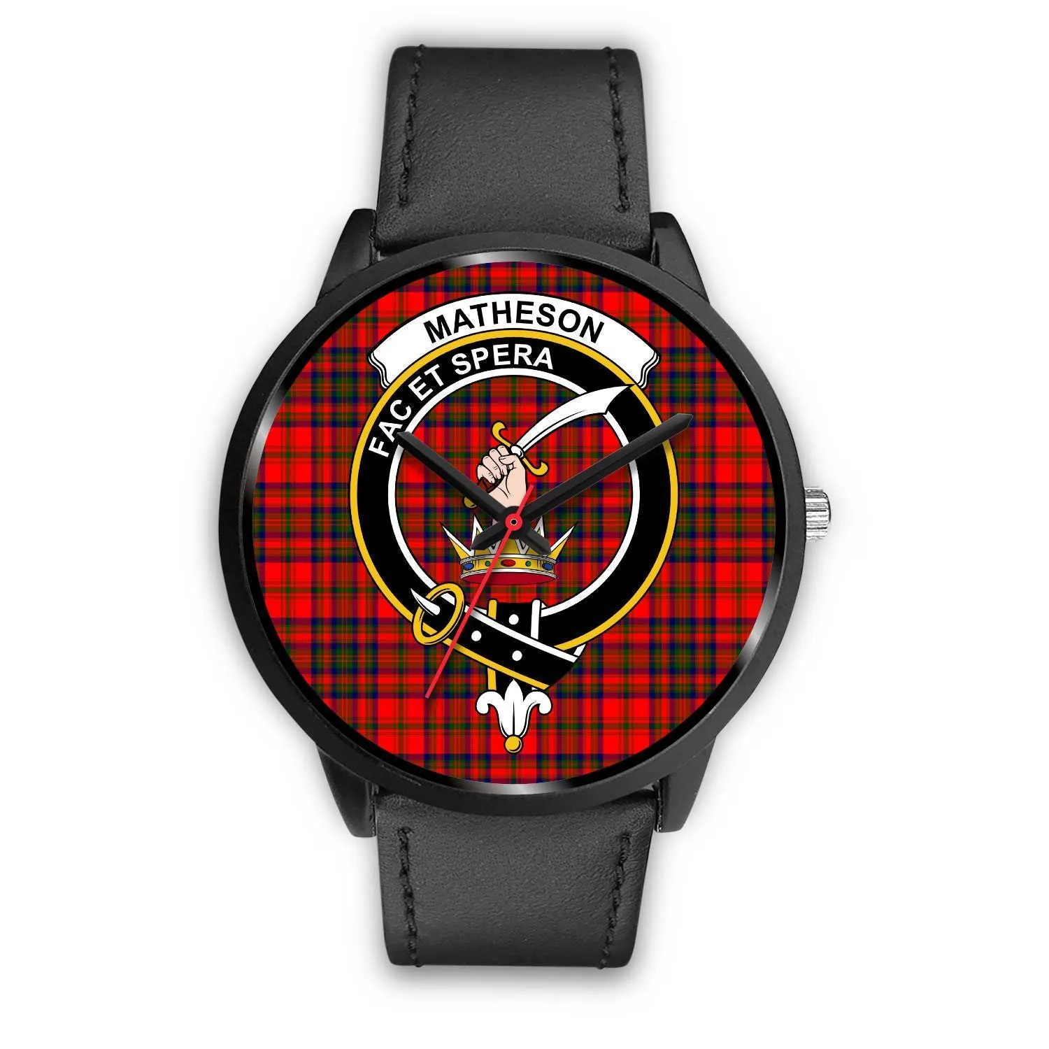 Matheson Modern Clan Badge Tartan Black Watch