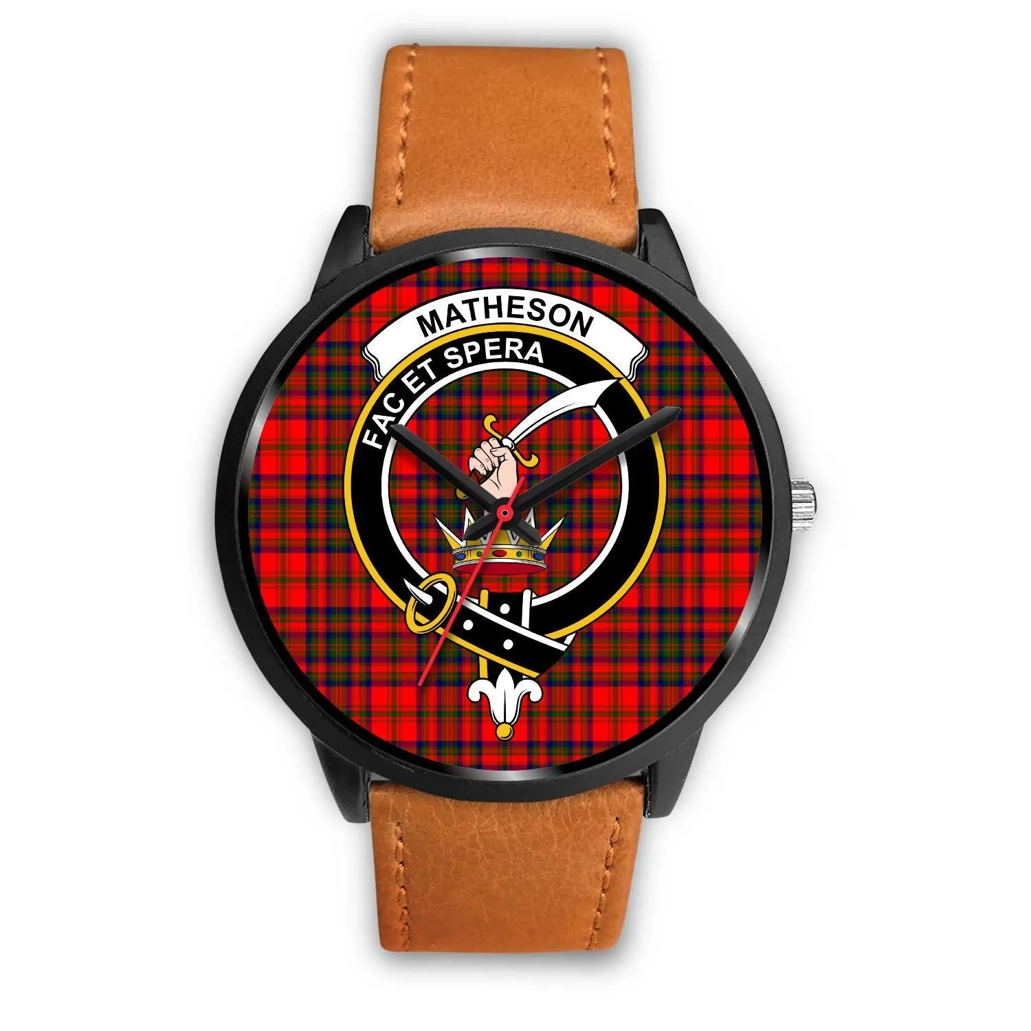 Matheson Modern Clan Badge Tartan Black Watch