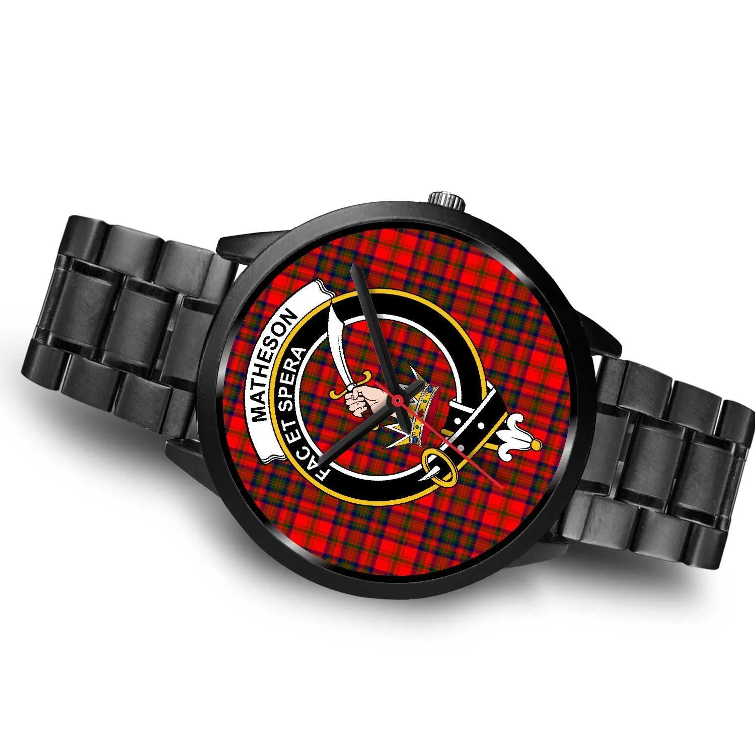 Matheson Modern Clan Badge Tartan Black Watch