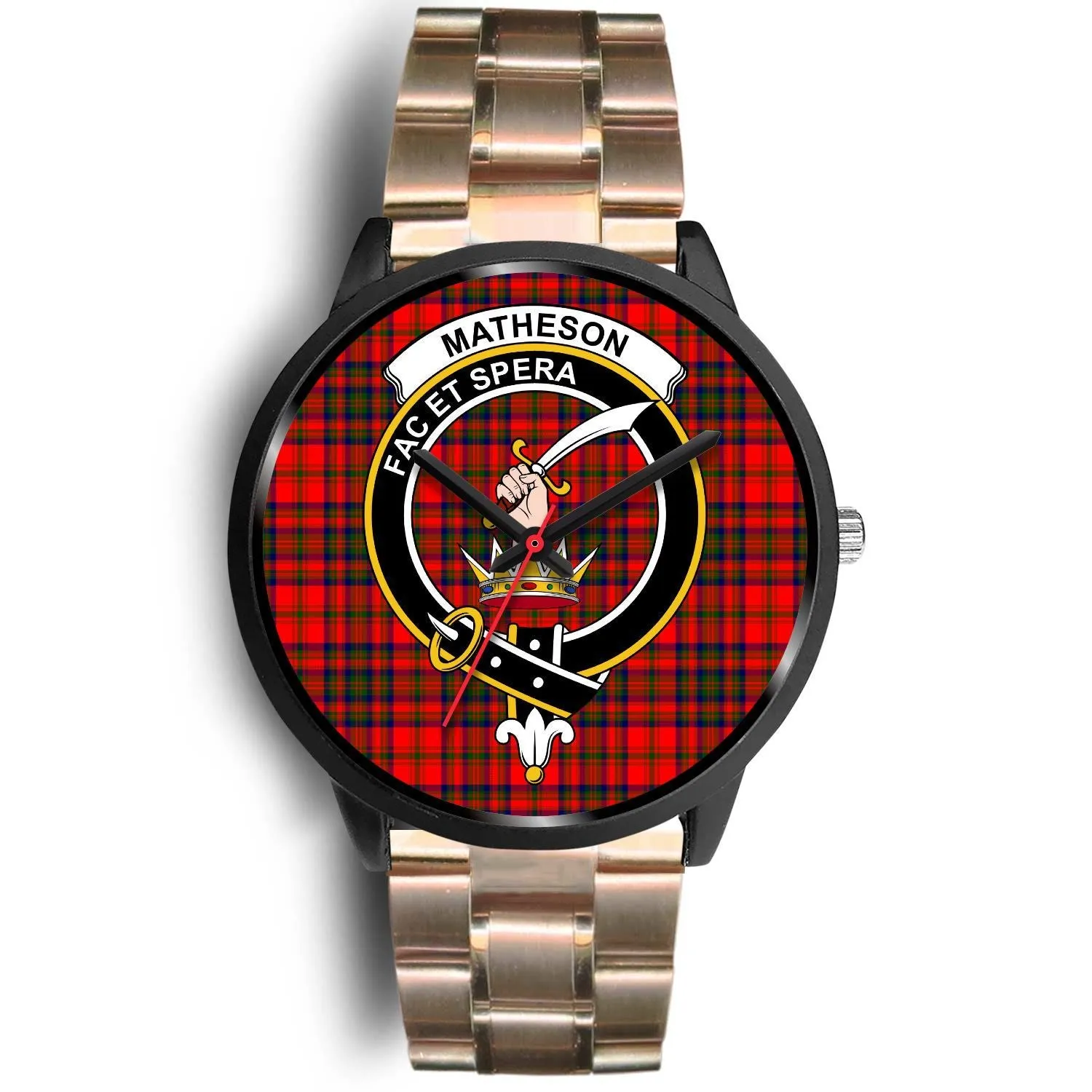 Matheson Modern Clan Badge Tartan Black Watch