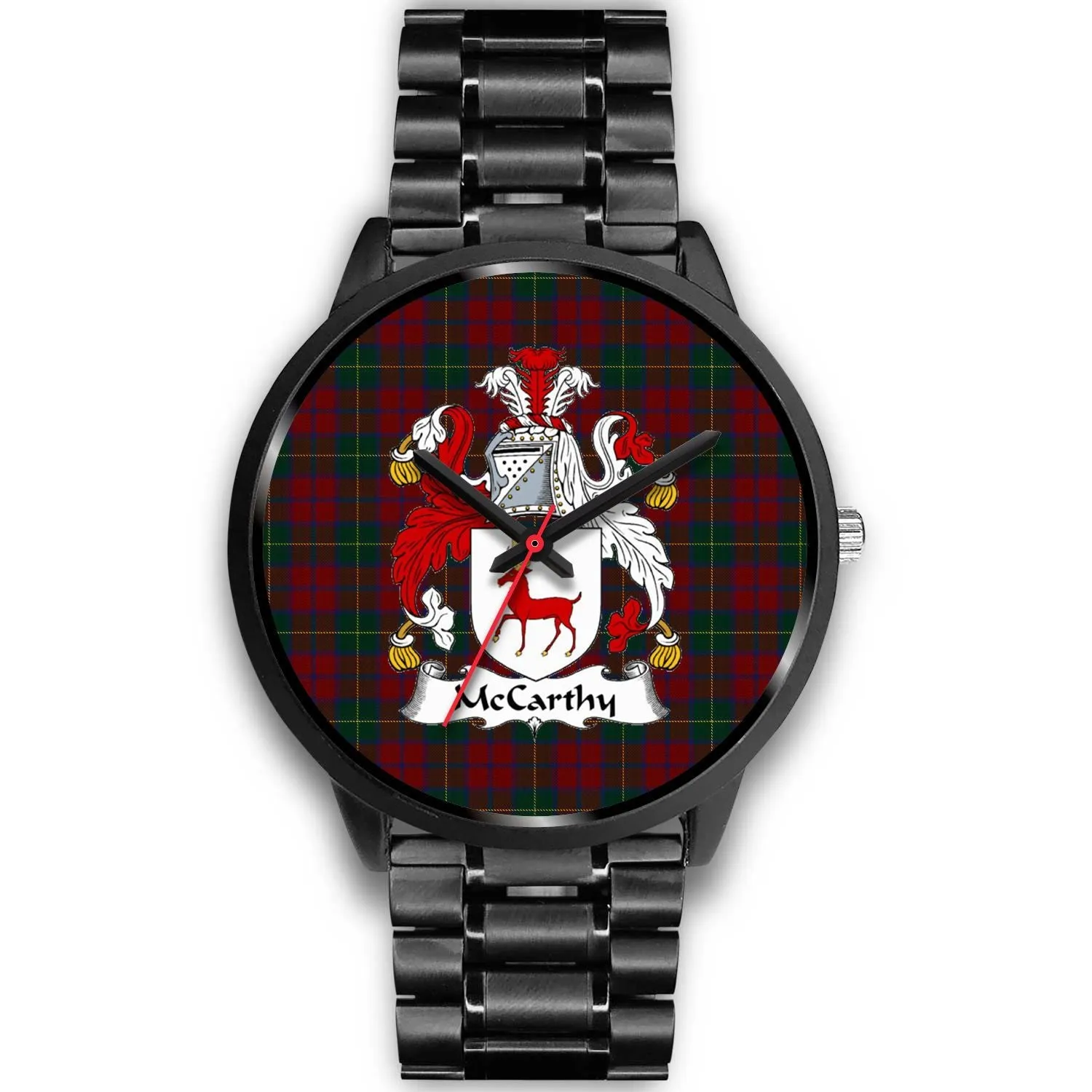 McCarthy Clan Badge Tartan Black Watch