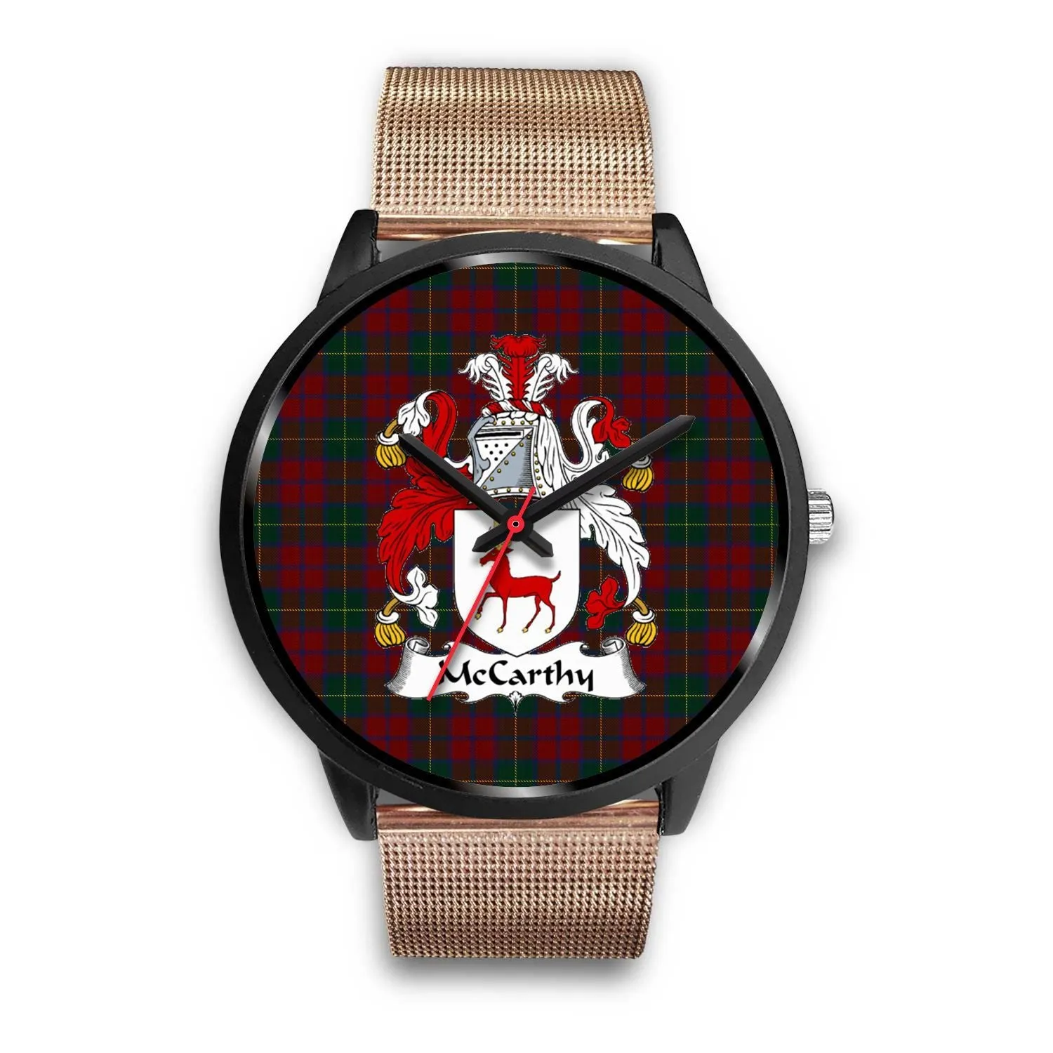 McCarthy Clan Badge Tartan Black Watch