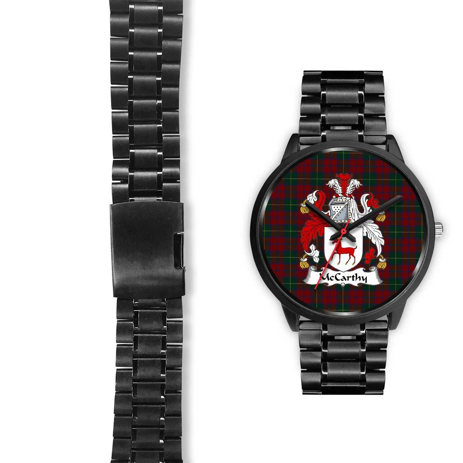 McCarthy Clan Badge Tartan Black Watch