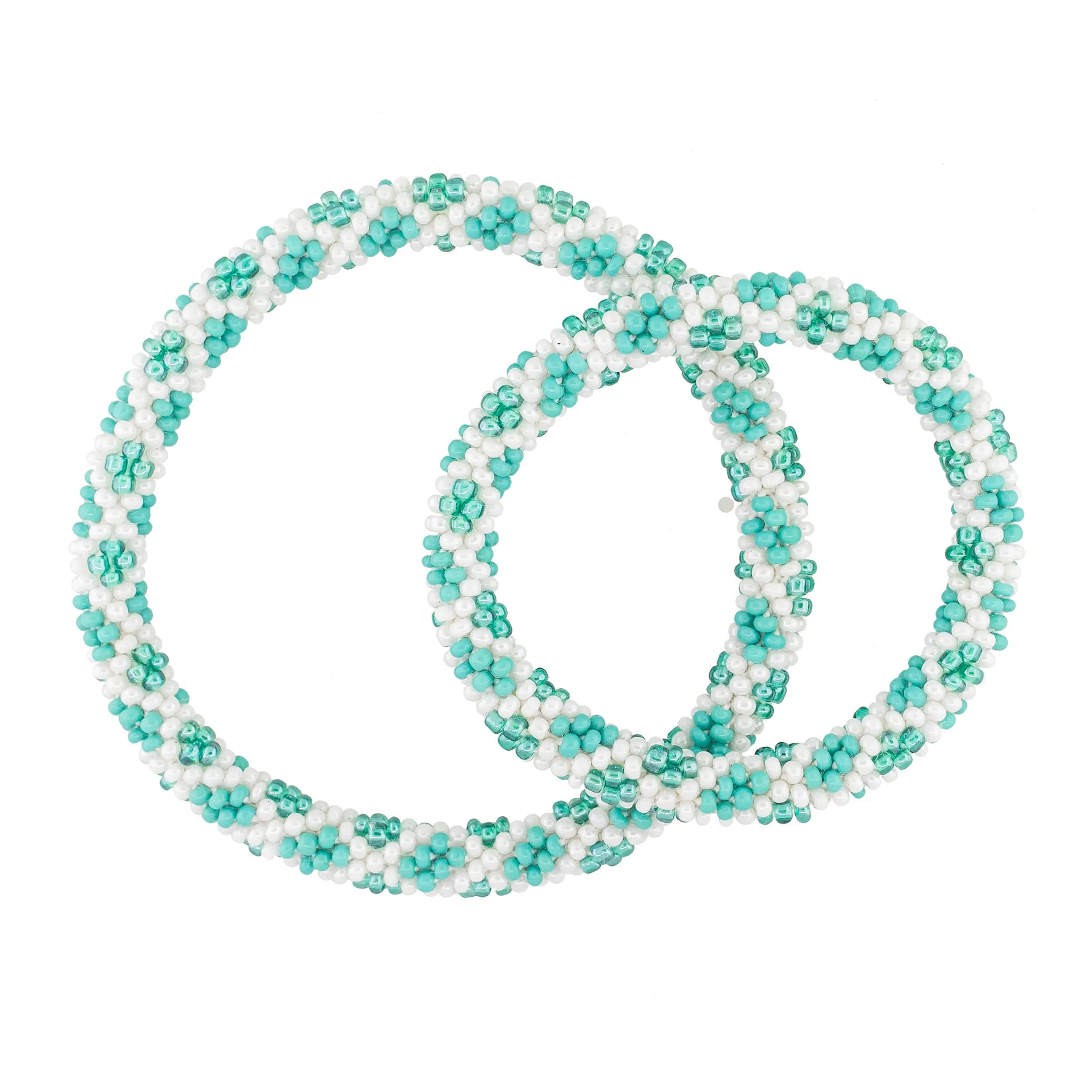 Mommy & Me Roll-On® Bracelets <br> Aquamarine