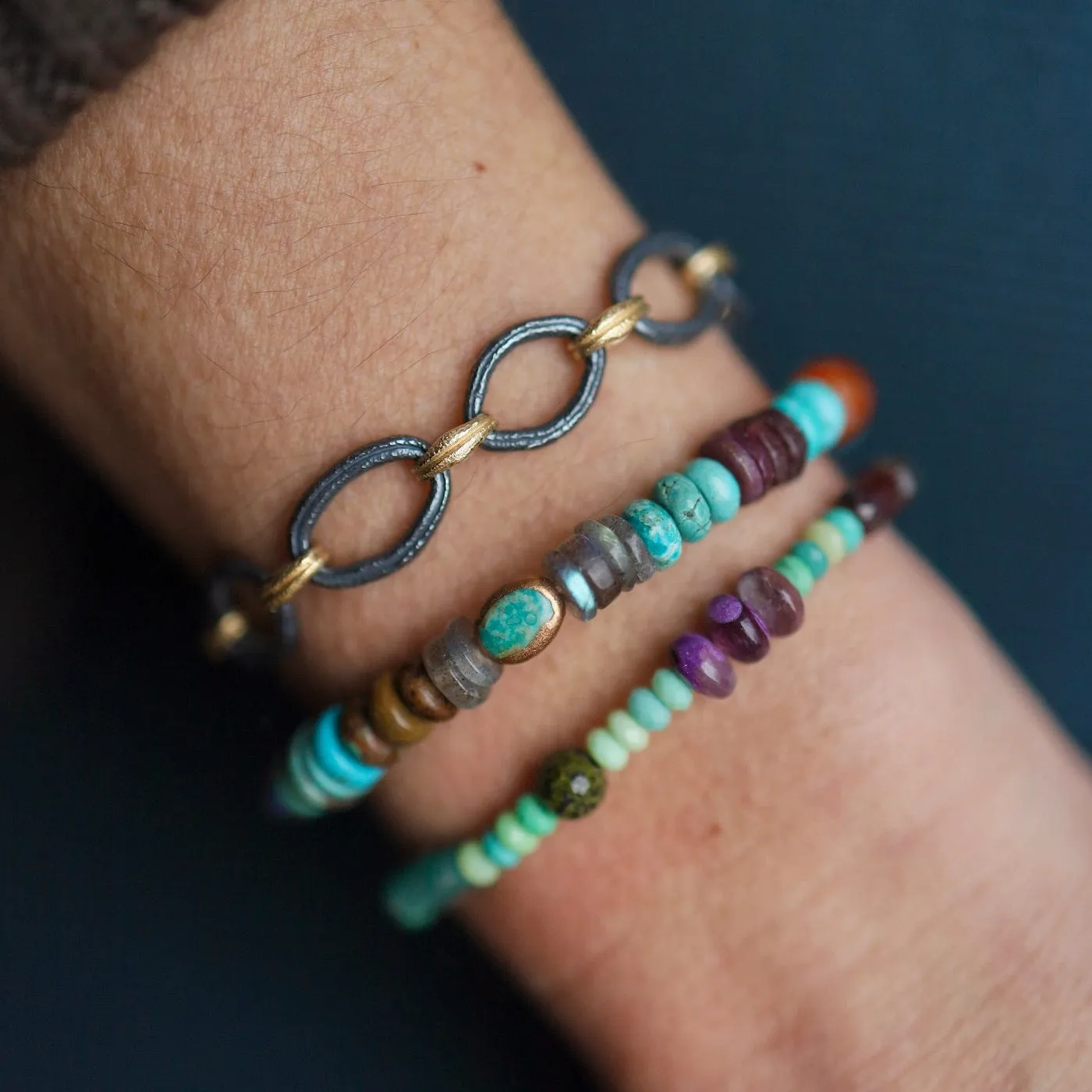 Moss Opal Bracelet