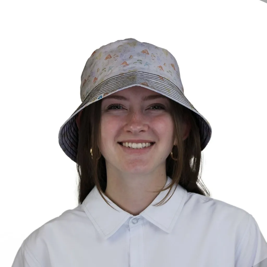 Mushroom Watercolor Bucket Hat