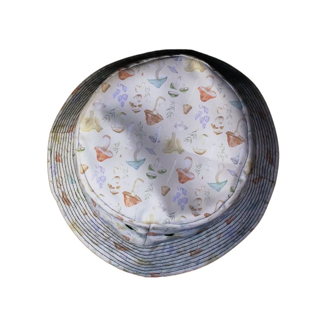 Mushroom Watercolor Bucket Hat