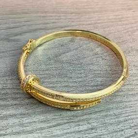 Nail Bangle Bracelet