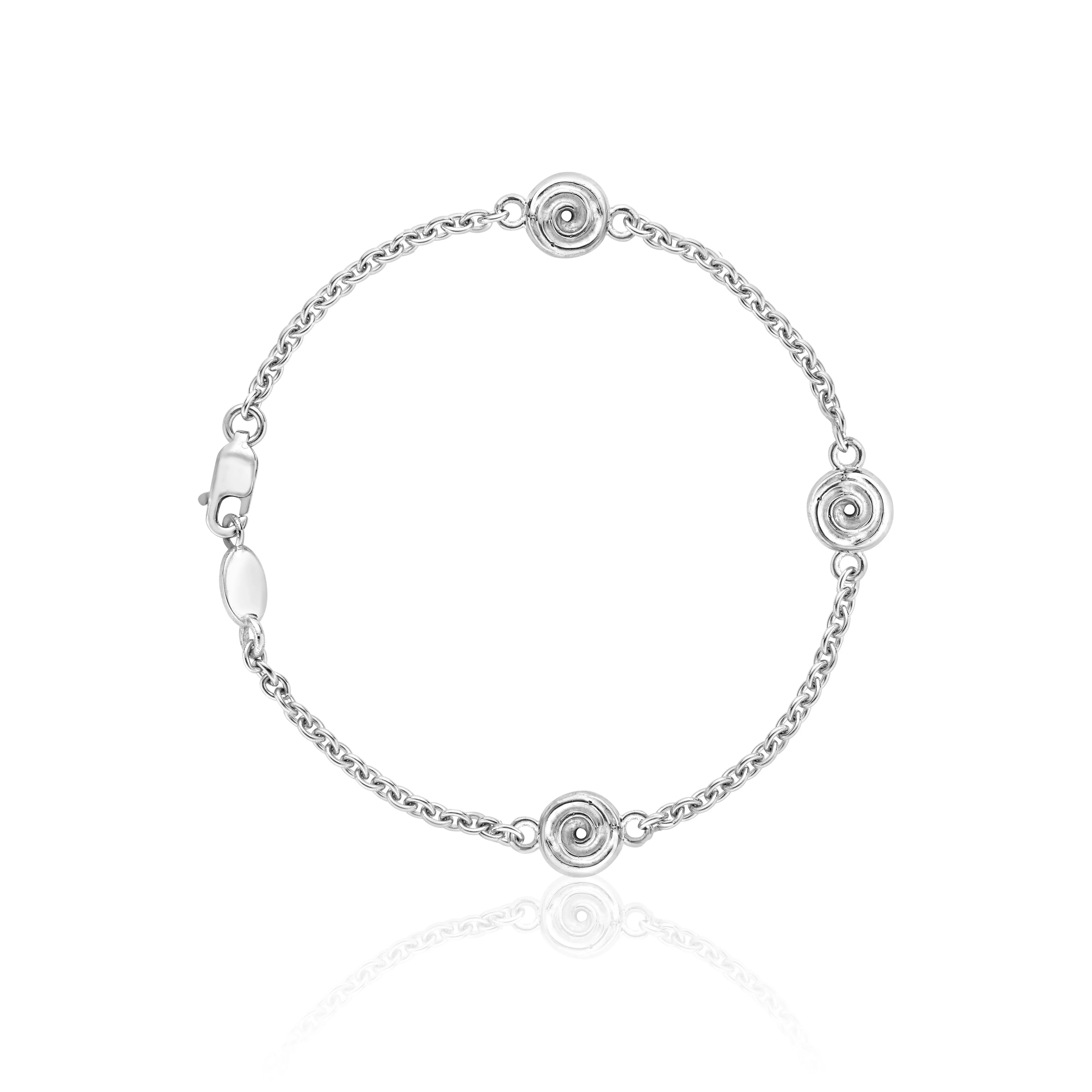 Ndoro Multiple Bracelet in Silver