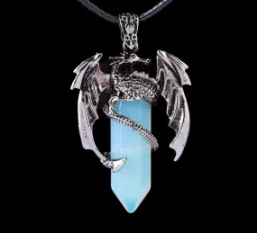 Necklace - Dragon Crystal Opal