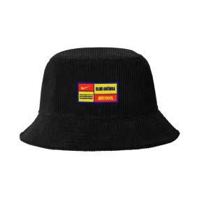 Nike Club America Corduroy Bucket Hat 24/25 (Black)