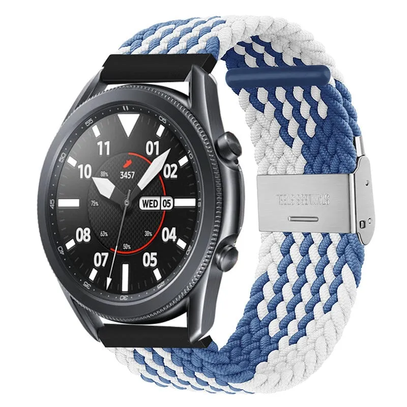 Nylon Braided Loop Watch Straps Compatible with the Fossil 18mm Range