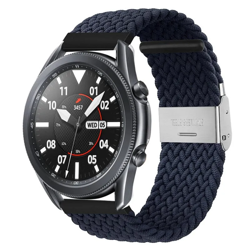 Nylon Braided Loop Watch Straps Compatible with the Fossil 18mm Range