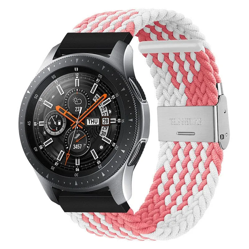 Nylon Braided Loop Watch Straps Compatible with the Fossil 18mm Range