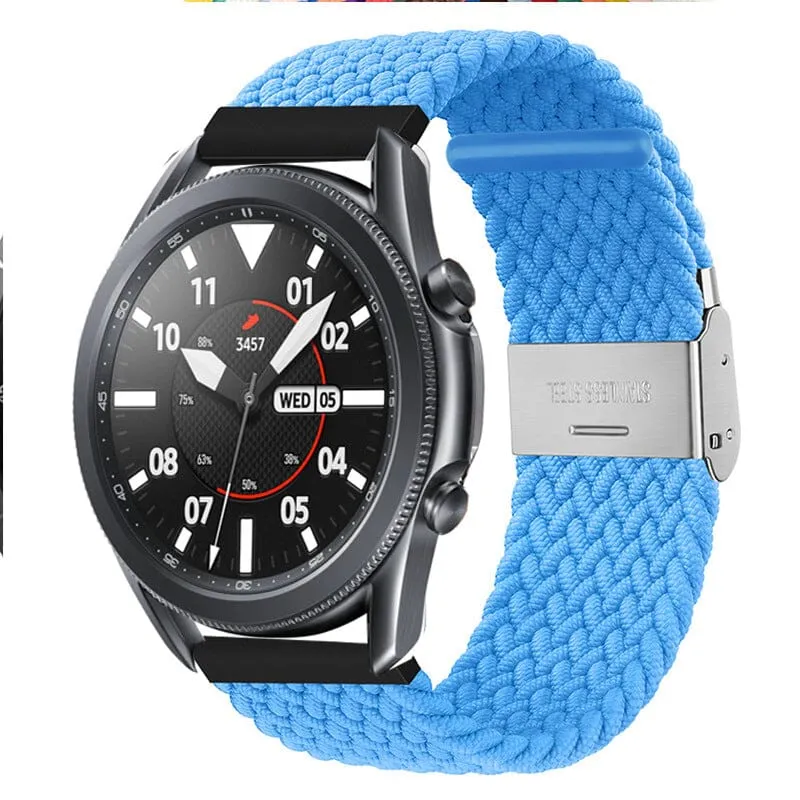 Nylon Braided Loop Watch Straps Compatible with the Fossil 18mm Range