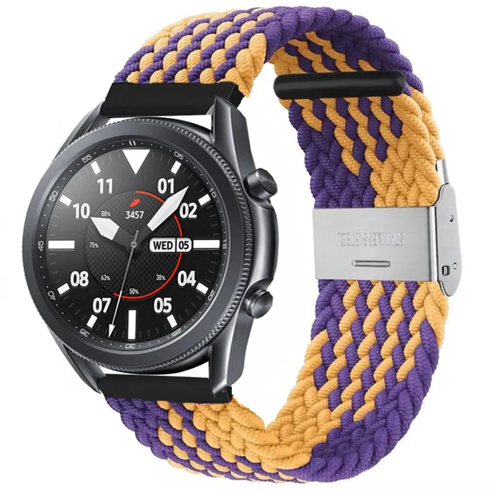 Nylon Braided Loop Watch Straps Compatible with the Fossil 18mm Range