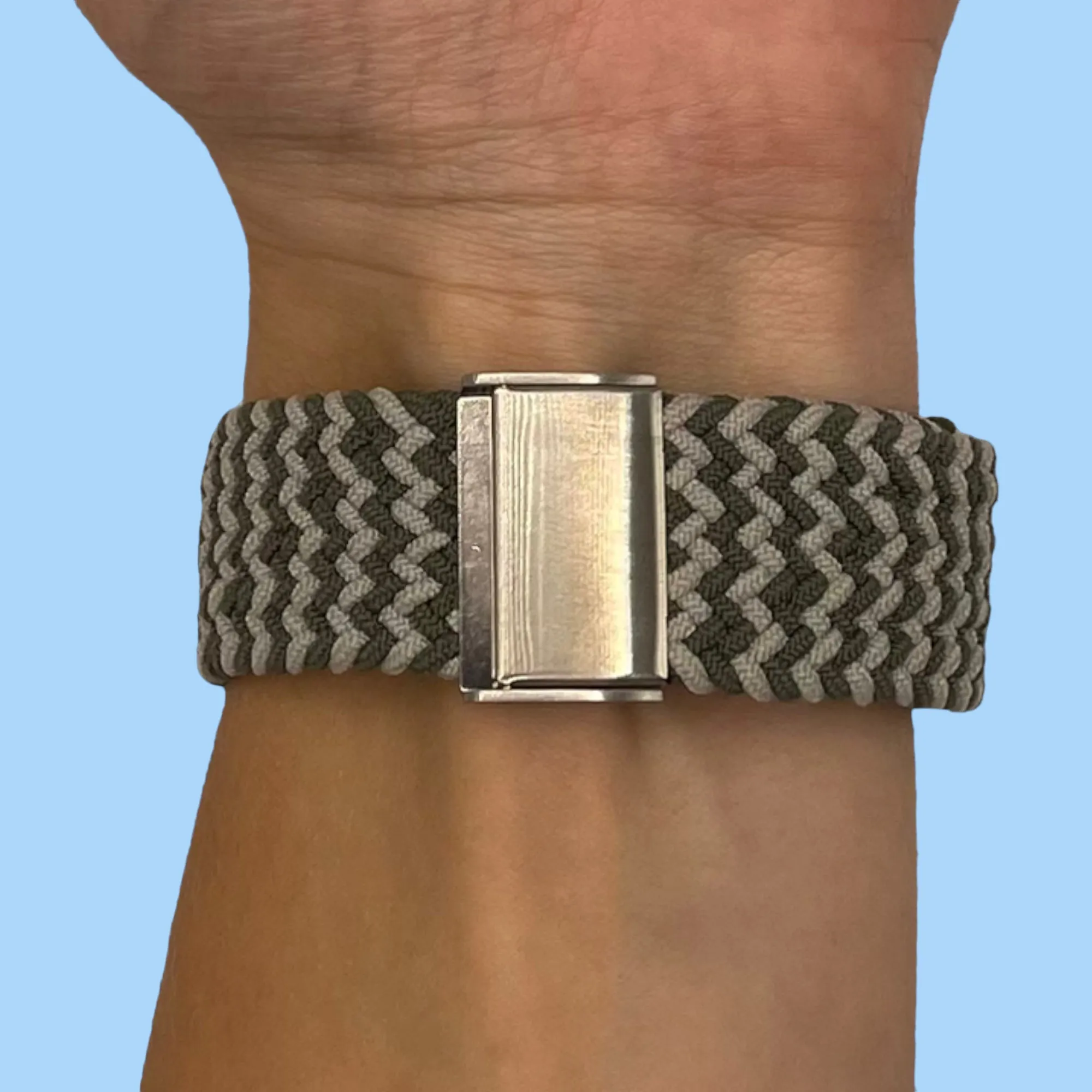 Nylon Braided Loop Watch Straps Compatible with the Fossil 18mm Range