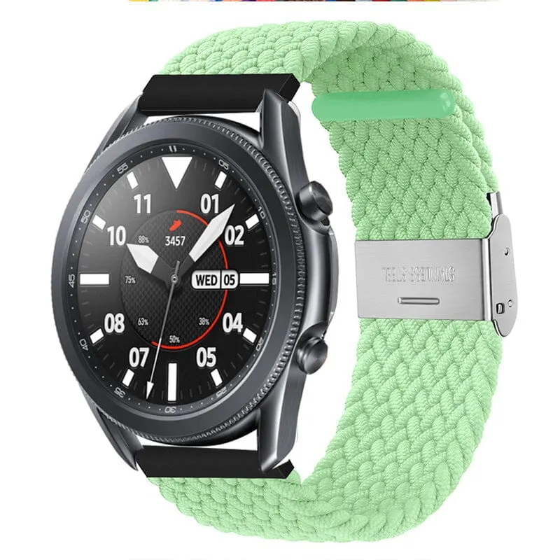 Nylon Braided Loop Watch Straps Compatible with the Fossil 18mm Range