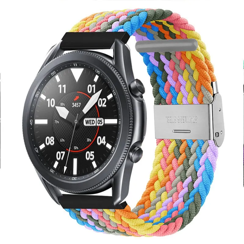 Nylon Braided Loop Watch Straps Compatible with the Fossil 18mm Range