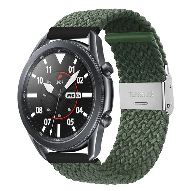 Nylon Braided Loop Watch Straps Compatible with the Fossil 18mm Range