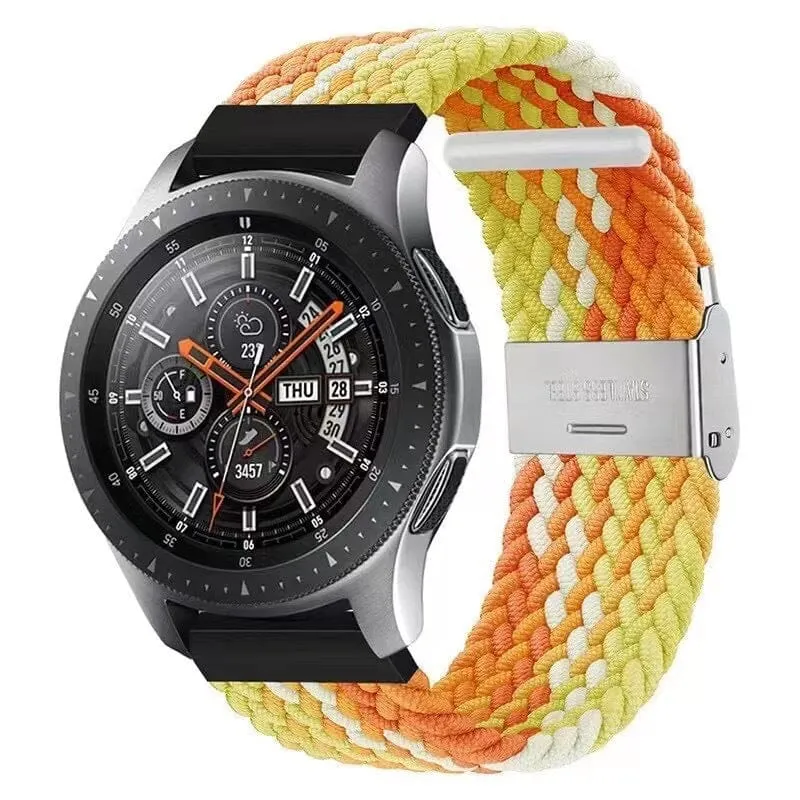 Nylon Braided Loop Watch Straps Compatible with the Fossil 18mm Range