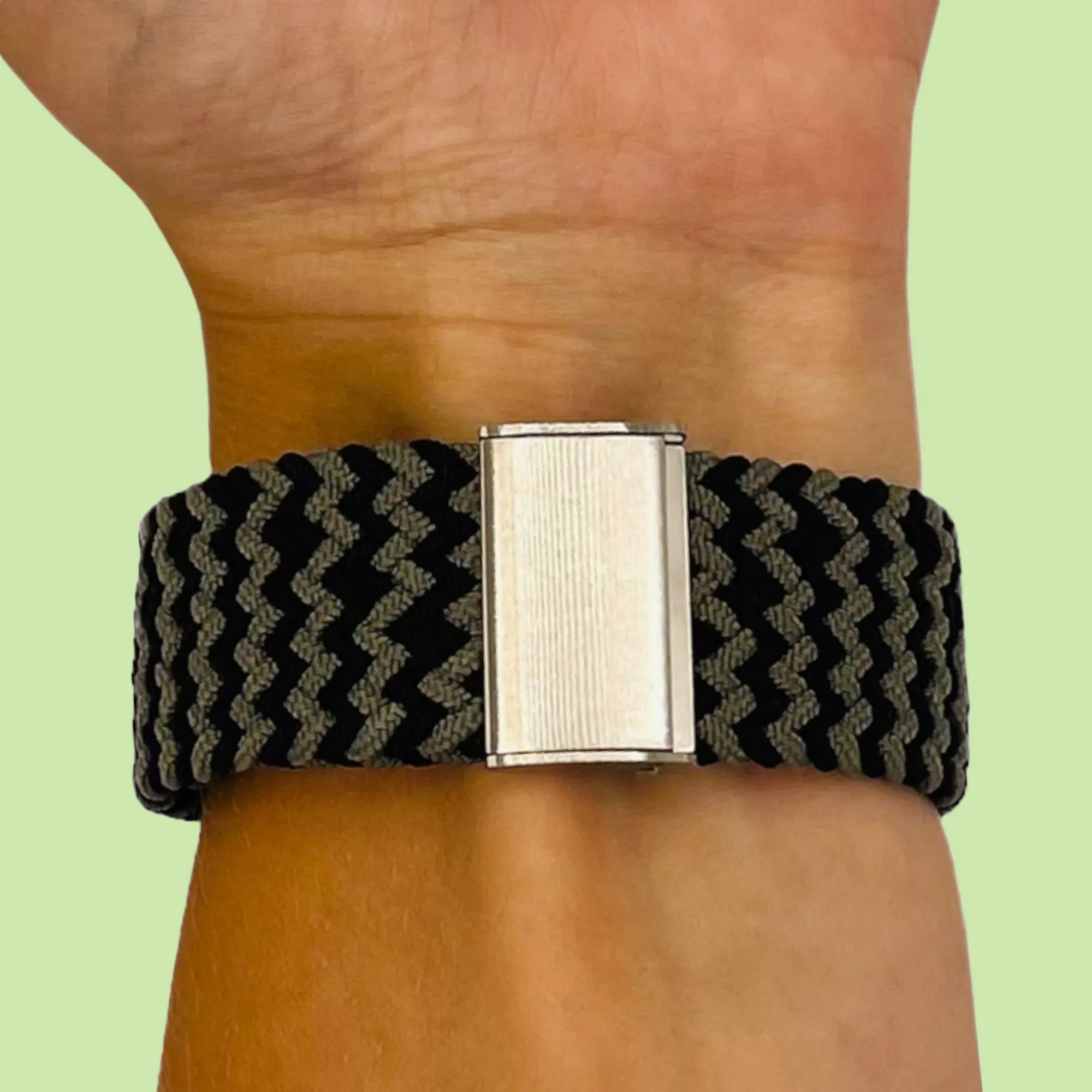 Nylon Braided Loop Watch Straps Compatible with the Fossil 18mm Range