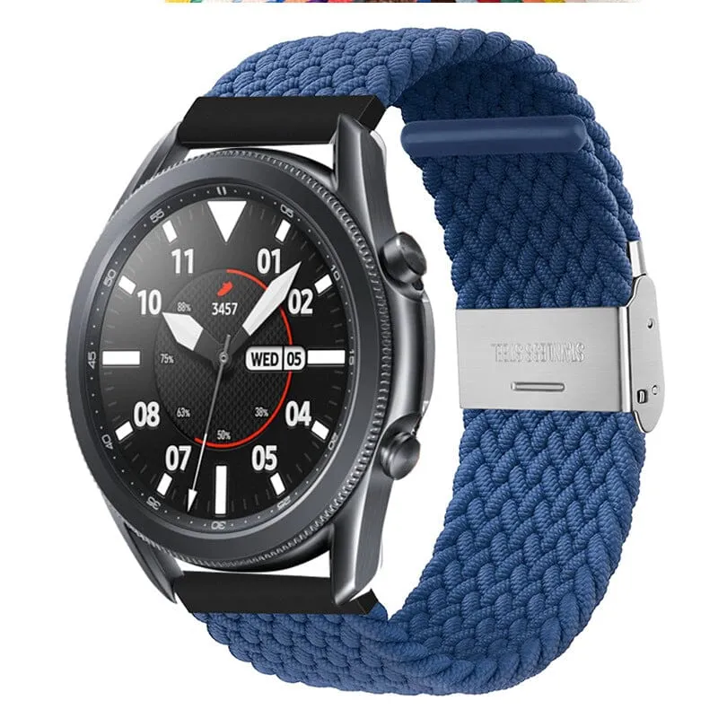 Nylon Braided Loop Watch Straps Compatible with the Fossil 18mm Range