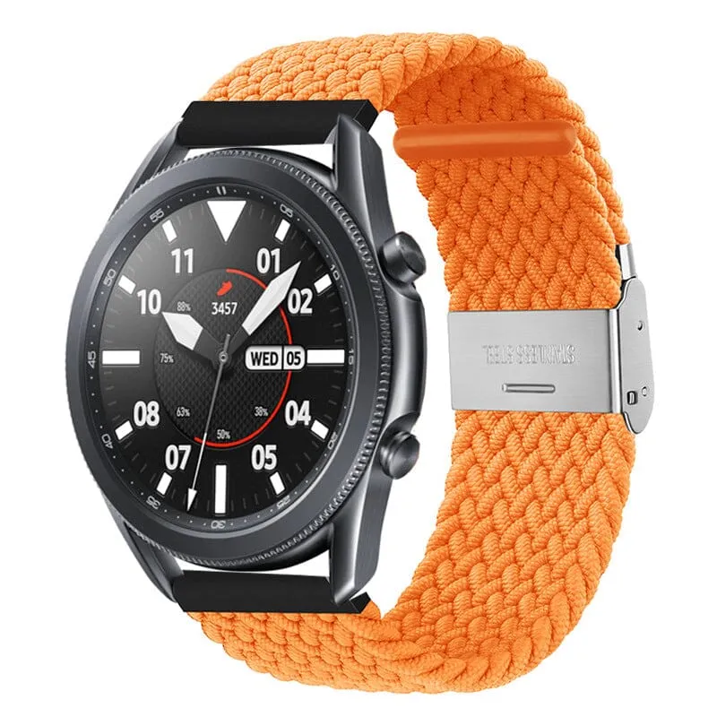 Nylon Braided Loop Watch Straps Compatible with the Fossil 18mm Range